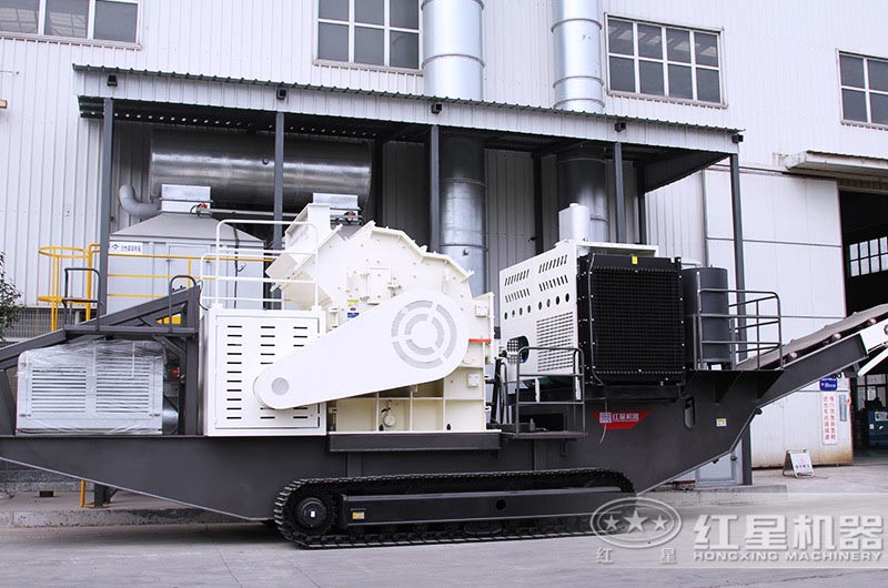移動細碎制砂機 移動細碎制砂機