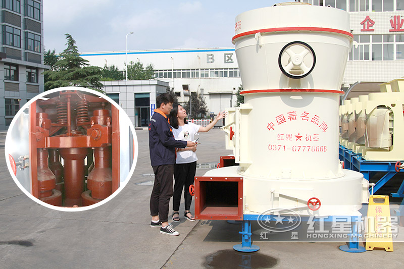 紅星石頭磨粉機小到螺栓配件都必須保證品質(zhì)過關(guān) 紅星石頭磨粉機小到螺栓配件都必須保證品質(zhì)過關(guān)