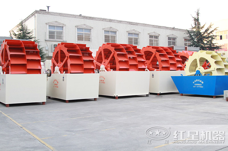 雙輪、三輪洗沙機(jī)設(shè)備展示圖