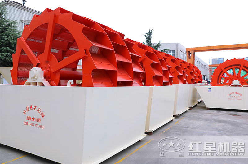 時(shí)產(chǎn)160噸洗沙機(jī)型號有哪些？搭配脫水篩減少細(xì)沙流失