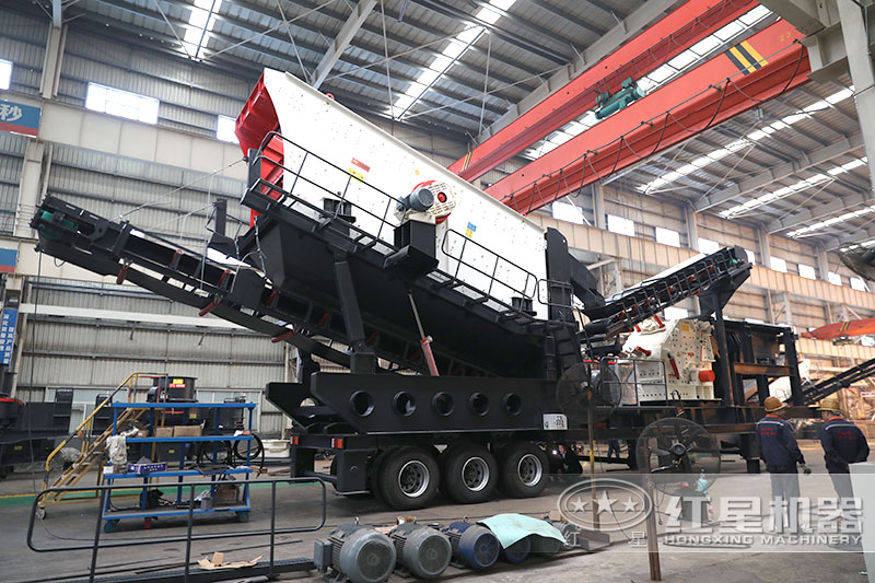 一小時產(chǎn)500噸石子的移動碎石機價格是多少，有沒有現(xiàn)場視頻