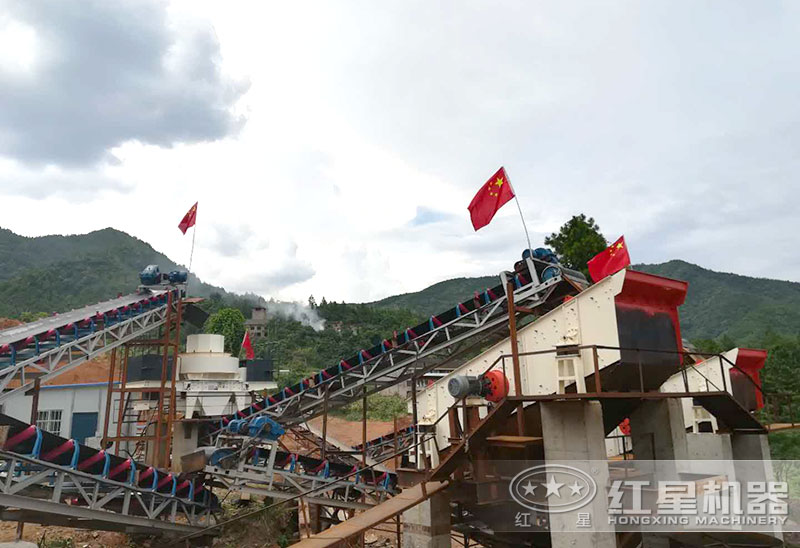 日產(chǎn)3000噸機(jī)制砂生產(chǎn)線設(shè)備有哪些_處理青石、河卵石等